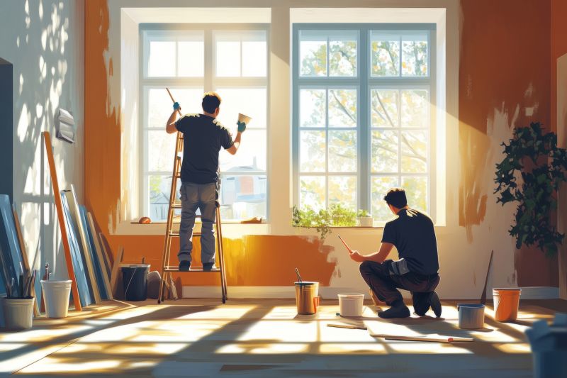 Basement Wall Painting in Waco, TX