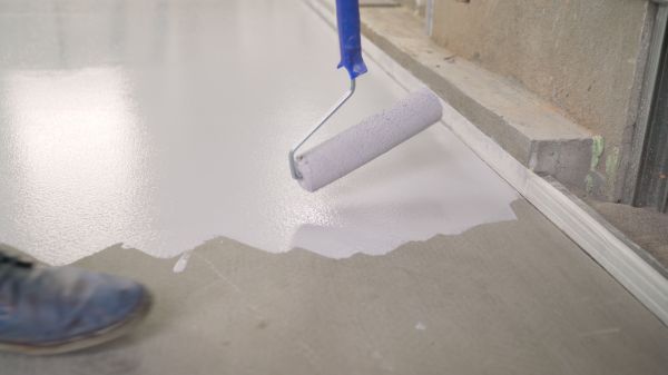 Cement Floor Painting